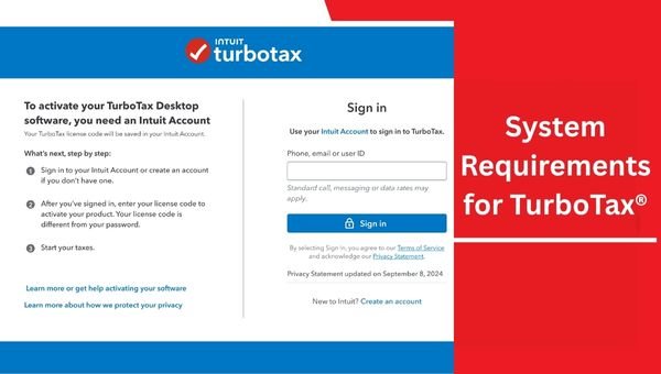 Requirements for TurboTax